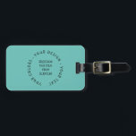 Create Your Own Gepäckanhänger<br><div class="desc">Create your own custom party,  baby shower,  wedding and event favors,  custom color craft supplies,  personalized gifts for any occasion,  fun stuff and more. Visit Atomic Babies on Zazzle to view our entire collection.</div>