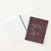 Create Your Own Gilded Plum Purple Notebook Notizblock (Innenseite)