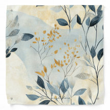 Create Your Own Gold Floral Minimalist