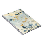 Create Your Own Gold Floral Minimalist Notizblock (Rechte Seite)