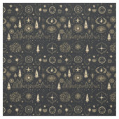 Create Your Own Gold Pagan Symbols Black Stoff (Muster)