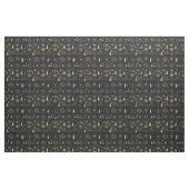 Create Your Own Gold Pagan Symbols Black Stoff (Fat Quarter (45,7 x 55,9 cm))