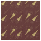 Create Your Own Gold Ritual Symbols Red Stoff (Nahaufnahme)