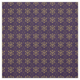 Create Your Own Gold Triquetra Moon Goddess Purple Stoff