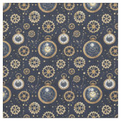 Create Your Own Golden Gears Watches Blue Stoff (Nahaufnahme)