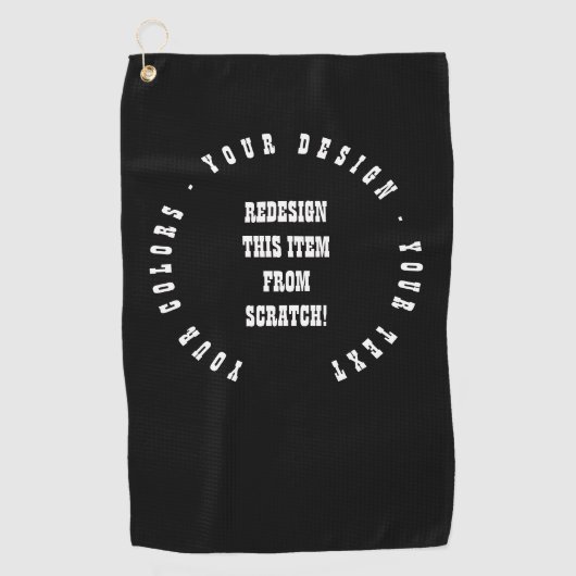 Create Your Own Golfhandtuch (Vorderseite)