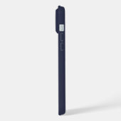 Create Your Own gray blue customizable iPhone Hülle (Linke Seite)