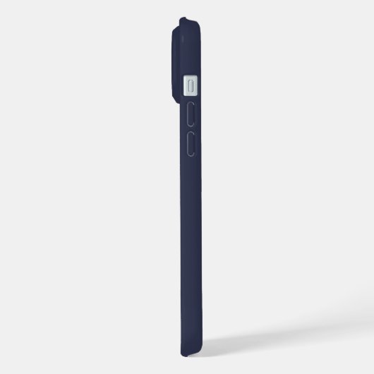 Create Your Own gray blue customizable iPhone Hülle (Linke Seite)