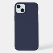 Create Your Own gray blue customizable iPhone Hülle (Rückseite)