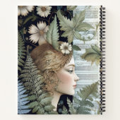 Create Your Own Hedge Witch Wildflowers Botanical Notizblock (Rückseite)