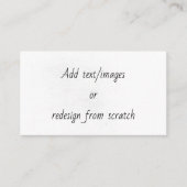 Create Your Own Hinweiskarte (Vorderseite)