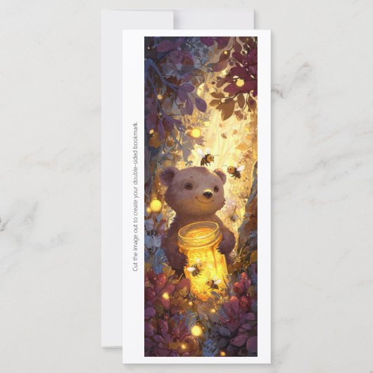 Create Your Own Honey Bear Enclave Bookmark Card (Vorderseite)
