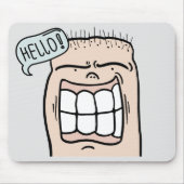 Create your own humor artwork funny cartoon mousepad (Vorne)
