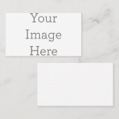 Amerikanisch, 8,9 cm x 5,1 cm Visitenkarte (Vorne/Hinten)