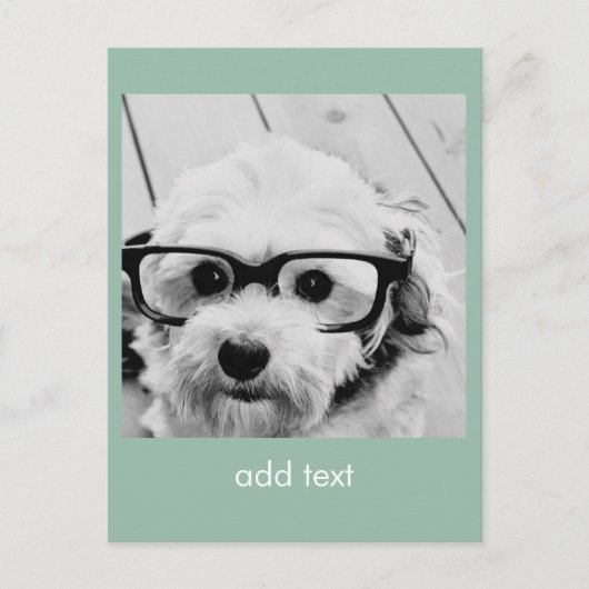 Create Your Own Instagram Art Postkarte (Vorderseite)