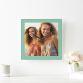 Create Your Own Instagram Art Quadratische Wanduhr (Zuhause)