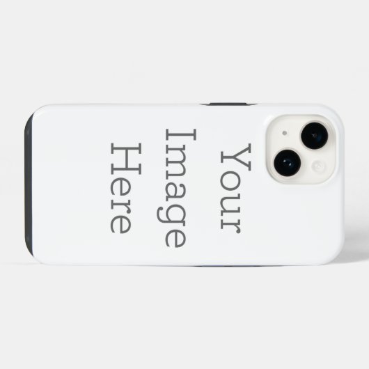 iPhone 14 Tough Hülle, Glänzend (Rückseite (Horizontal))