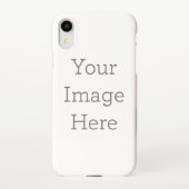 iPhone XR Slim Fit Hülle, Glänzend (Rückseite)