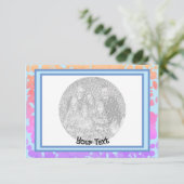 Create Your Own kids Birthday Invitation Einladung (Stehend Vorderseite)