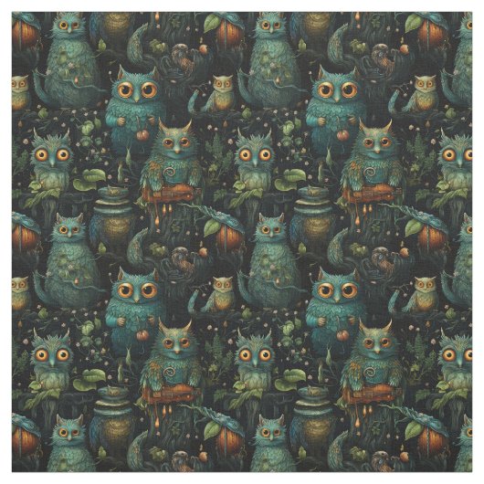 Create Your Own Kooky Goblins Black Stoff (Muster)