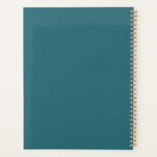 Create Your Own Lunar Love Magic Cloudy Pink Moon Planer (Rückseite)