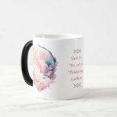 Create Your Own Lunar Love Magic Cloudy Pink Moon Verwandlungstasse (Vorderseite Links)