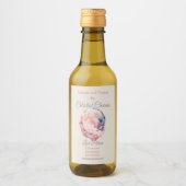 Create Your Own Lunar Love Magic Cloudy Pink Moon Weinetikett (Vorderseite)