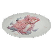 Create Your Own Lunar Love Magic Goddess Schneidebrett (Ecke)