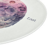 Create Your Own Lunar Love Magic Pink Moon Schneidebrett (Ecke)