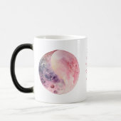 Create Your Own Lunar Love Magic Pink Moon Verwandlungstasse (Links)