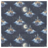 Create Your Own Magical Crescent Moon Castle Stoff (Nahaufnahme)