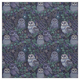 Create Your Own Magical Knotted Vines Owls Stoff