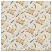 Create Your Own Magical Spell Scrolls Quills Stoff (Nahaufnahme)