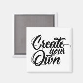 Create your own magnet (Vorderseite/Rückseite)