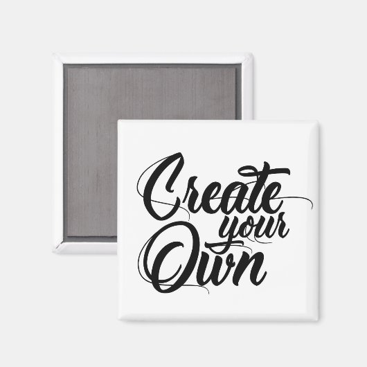 Create your own magnet (Vorderseite/Rückseite)
