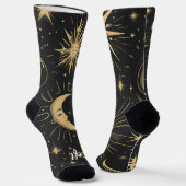 Create Your Own Man in Moon Celestial Socken (Gewinkelt)