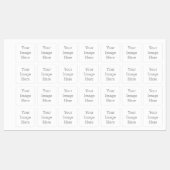 Mittel Quadrat Zum Aufbügeln Etikett (Blatt)