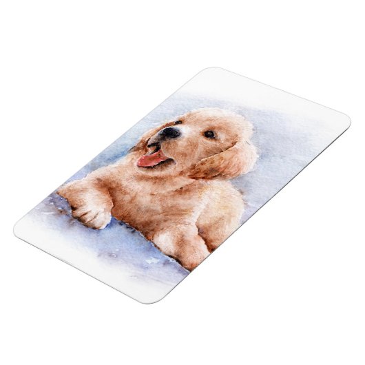 Create Your Own Memorial Dog Photo I Pet Picture Magnet (Linke Seite)