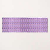 Create Your Own Minimalist Simple Modern Yogamatte (Vorderseite (Horizontal))