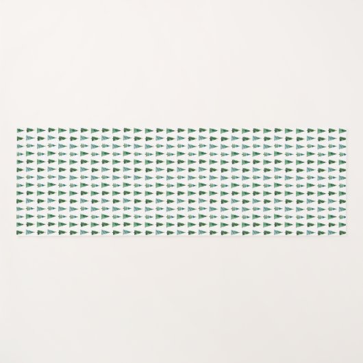 Create Your Own Minimalist Simple Modern Yogamatte (Vorderseite (Horizontal))