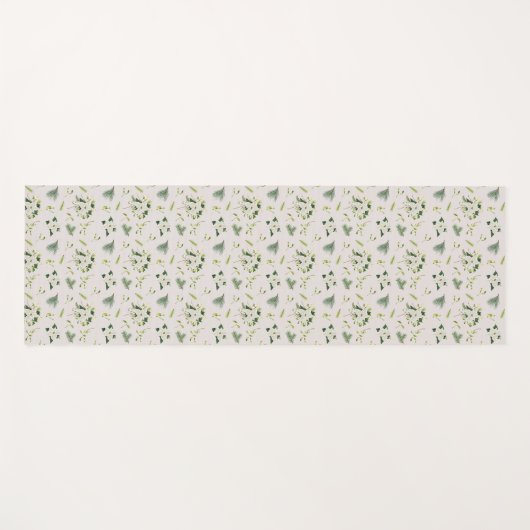 Create Your Own Minimalist Simple Modern Yogamatte (Vorderseite (Horizontal))