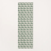 Create Your Own Minimalist Simple Modern Yogamatte (Vorderseite)