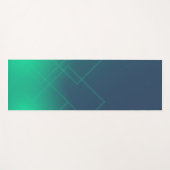 Create Your Own Minimalist Simple Modern Yogamatte (Vorderseite (Horizontal))