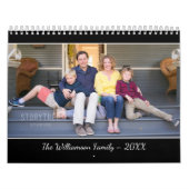 Create Your Own Modern Black Cover Photo Kalender (Titelbild)
