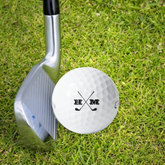 Create Your Own Monogram Golf Theme Golfball