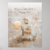 Create Your Own Motivational Quote- Buddha Poster (Vorne)
