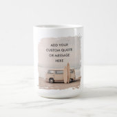 Create Your Own Motivational Quote - Coastal Surf Kaffeetasse (Mittel)