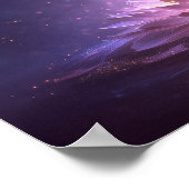 Create Your Own Motivational Quote – Cosmic Buddha Poster (Ecke)