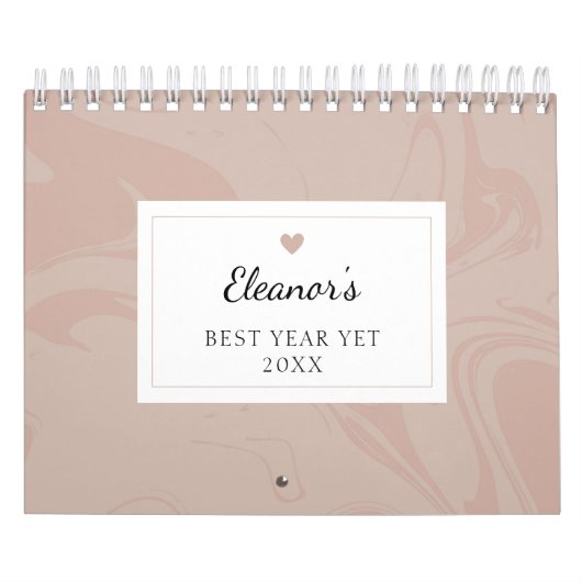 Create Your Own Motivational Quotes Marble Effect Kalender (Titelbild)