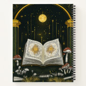 Create Your Own Mystical Botanical Grimoire Notizblock (Rückseite)